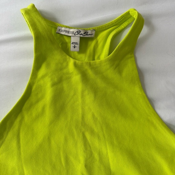 EXPRESS Neon bodysuit - Picture 2 of 3